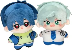 Anime Plush Keychain, 4 Ivan Till Cute Plush Figure Pendant for Backpack, Mini Plushies for Fans Gift (2pcs)