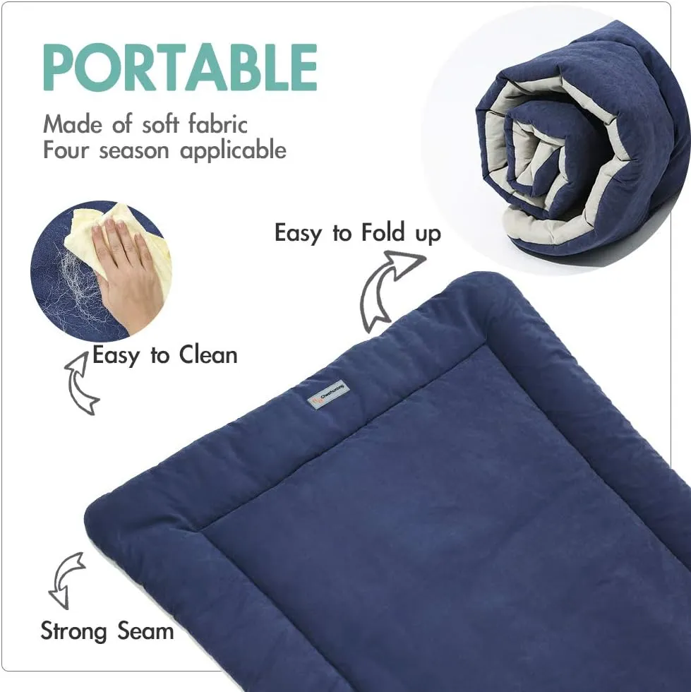 Camping Dog Bed Pet Bed 40X32, Outdoor, Waterproof, Washable, Water-Resist, Large, Durable, Portable Travel Pet Mat