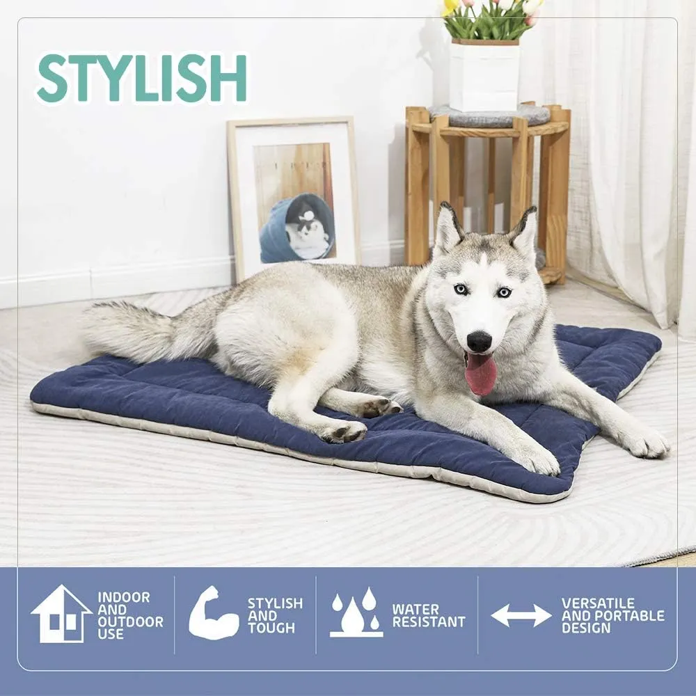 Camping Dog Bed Pet Bed 40X32, Outdoor, Waterproof, Washable, Water-Resist, Large, Durable, Portable Travel Pet Mat