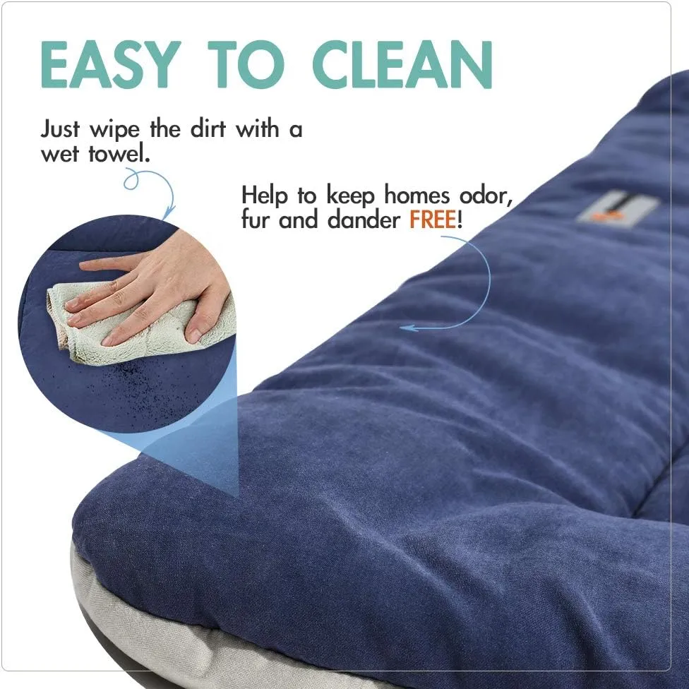 Camping Dog Bed Pet Bed 40X32, Outdoor, Waterproof, Washable, Water-Resist, Large, Durable, Portable Travel Pet Mat