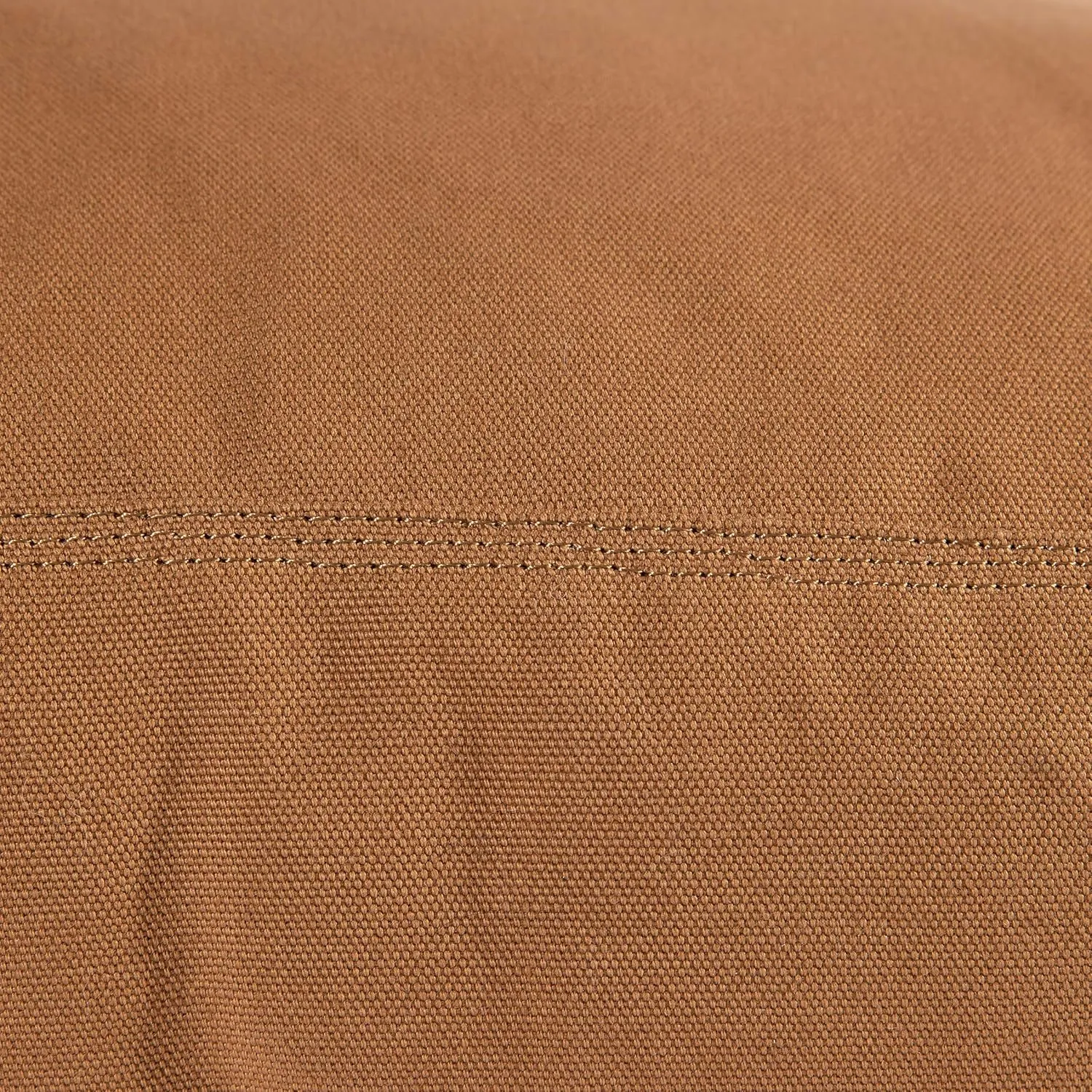 Carhartt Durable Canvas Pet Bed, Water Resistant Firm Duck Dog Bed, Carhartt Brown, Large