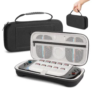 CBDYWVR Carrying Case for Nintendos Switch 2 Console, with 10 Games Storage Cartridges, Protective Waterproof Switch 2 Bag with Mesh Pocket, Hard Shell Travel Box for Switch 2 Console & Accessories