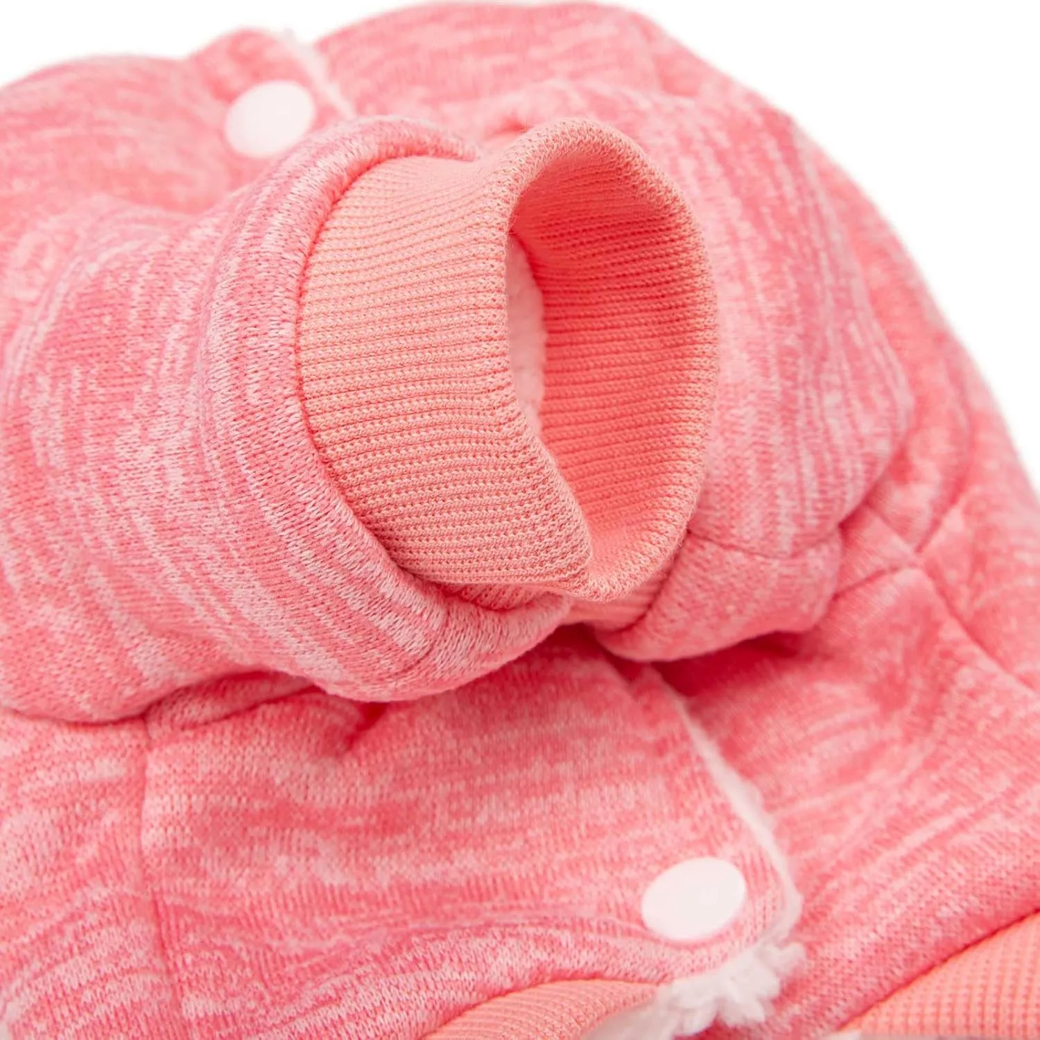 Dog Sweater, Dog Sweaters for Small Dogs, 2, 3 Pack Warm Soft Pet Clothes for Puppy, Medium Large Cat, Dogs Girl or Boy, Dog Shirt for Winter Christmas (Coat Pink Purple, XX-Small)
