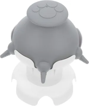 ERINGOGO Puppy Nursing Feeder Bowl with Simulated Nipples Multi-Puppy Feeding Station Safe Easy to Clean for Optimal Feeding Includes Nipples