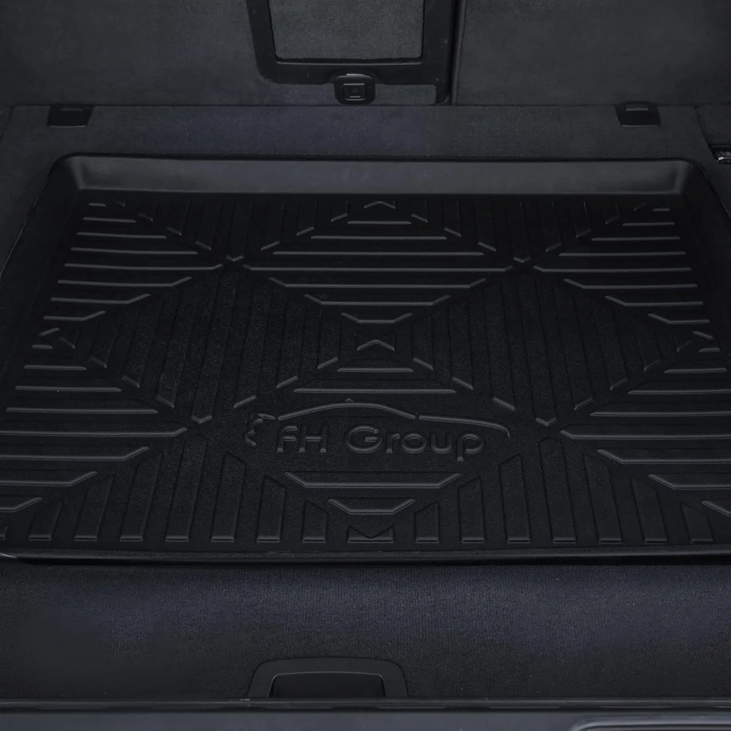 FH Group ClimaProof for all weather protection Premium Multi-Use Cargo Tray Liner Mat fits most Cars, SUVs, and Trucks, 32 x 24 inches Black