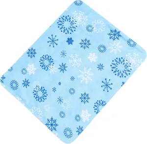 Hemoton Pet Ice Mat Cooling Cushion Pet Summer Ice Bed Cooling Mattress Pad for Dog Cold Large Puppy Training Pad Waterproof Dog Mat Gel Paws Indoor Self Freezable Summer Polymer Gel Blue