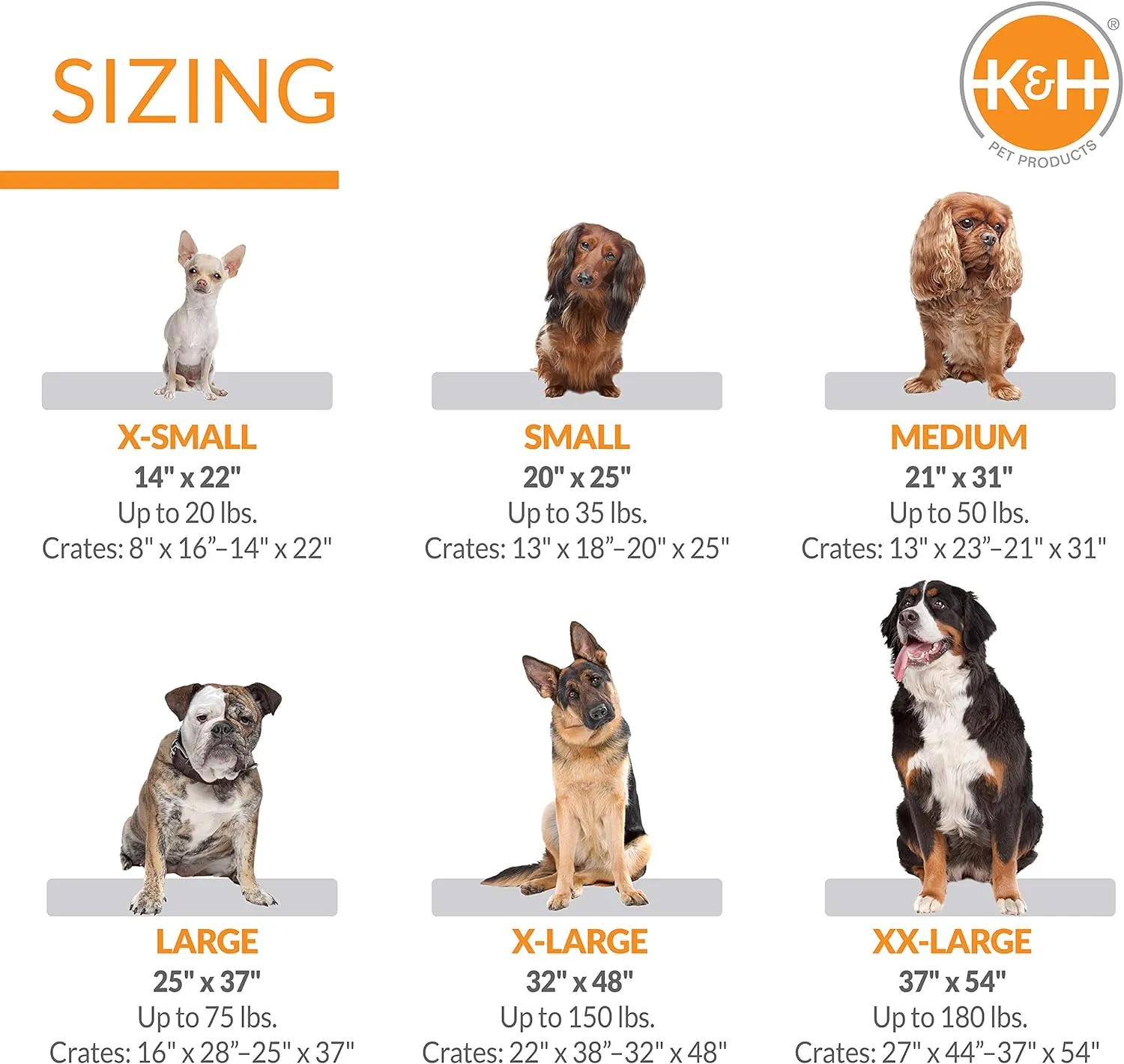 K&H Pet Products Self-Warming Dog Crate Pad, Self Heating Cat Mat, Portable, Machine Washable, No Electric Needed, Adjustable Fit, Non-Slip, Great for Cat Window Perches - Extra-Small 14 X 22in Gray