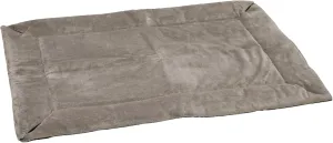 K&H Pet Products Self-Warming Dog Crate Pad, Self Heating Cat Mat, Portable, Machine Washable, No Electric Needed, Adjustable Fit, Non-Slip, Great for Cat Window Perches - Extra-Small 14 X 22in Gray