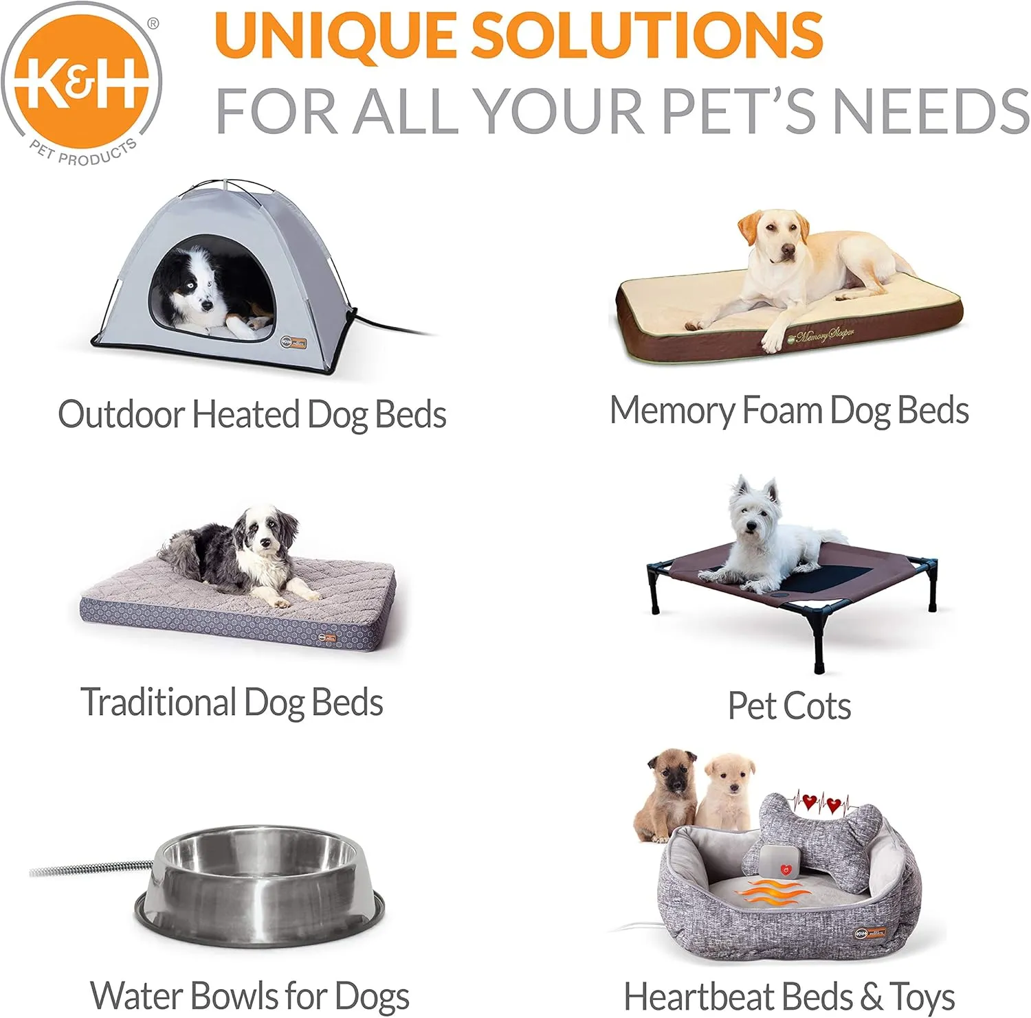 K&H Pet Products Self-Warming Dog Crate Pad, Self Heating Cat Mat, Portable, Machine Washable, No Electric Needed, Adjustable Fit, Non-Slip, Great for Cat Window Perches - Extra-Small 14 X 22in Gray