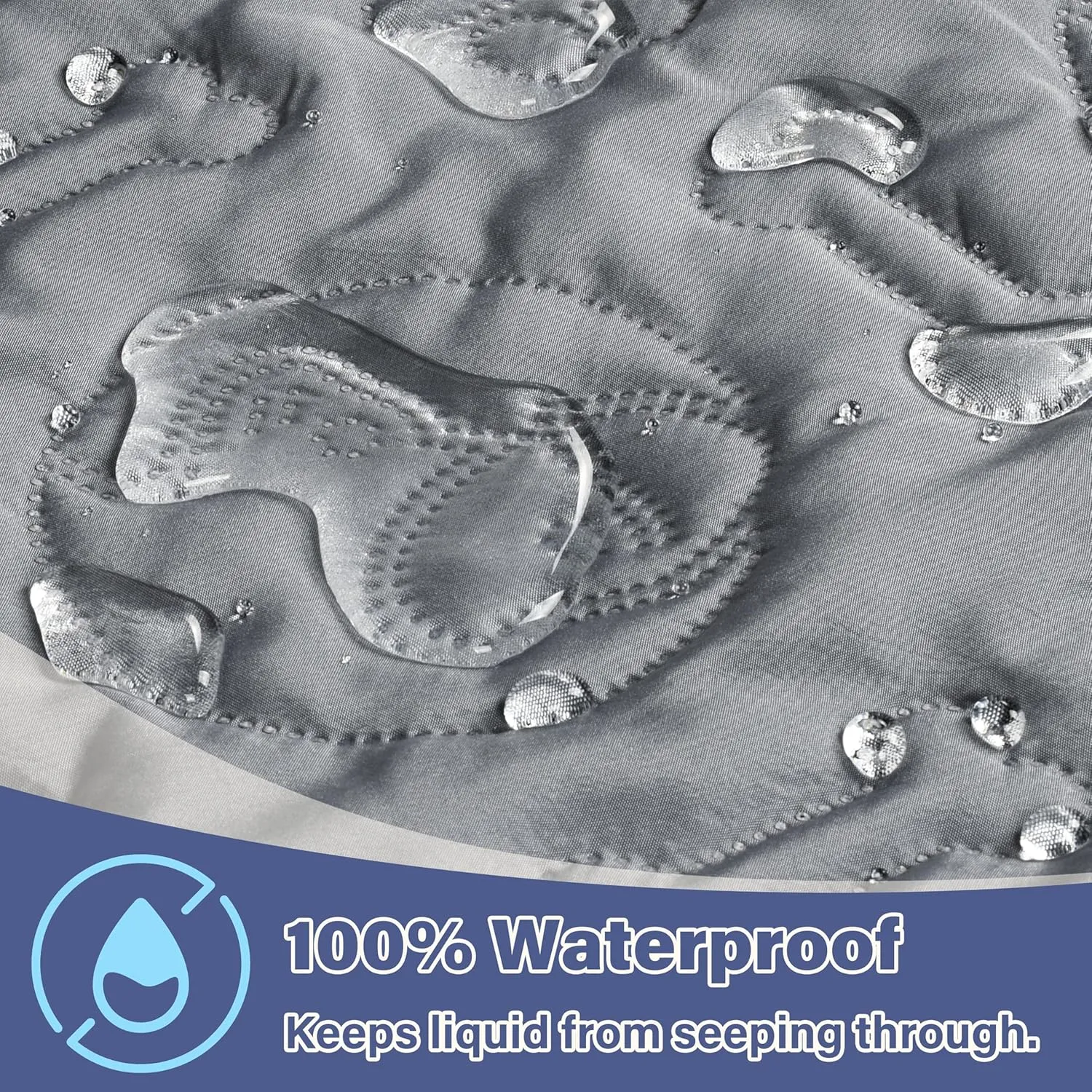 Kritter Planet Pack of 2 Waterproof Pet Pads, Small Furniture Pads, Reversible Dog Mat, 16 x 24 inch
