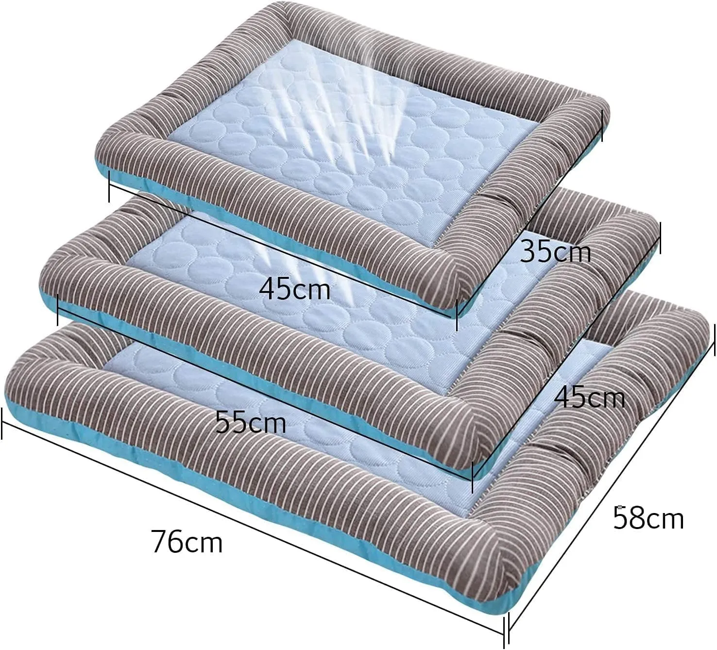 Large Dog Cooling Mat, Cooling Mat, Dog Bed, Cat Bed, Pet Bed, Summer Ice Kennel, Dog Cooling Mat,