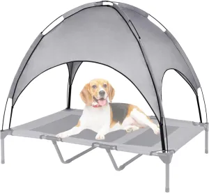 Outdoor Pet Cot Canopy Replacement, 48 x 35 Inches, XL Size, Elevated Dog Bed Cover
