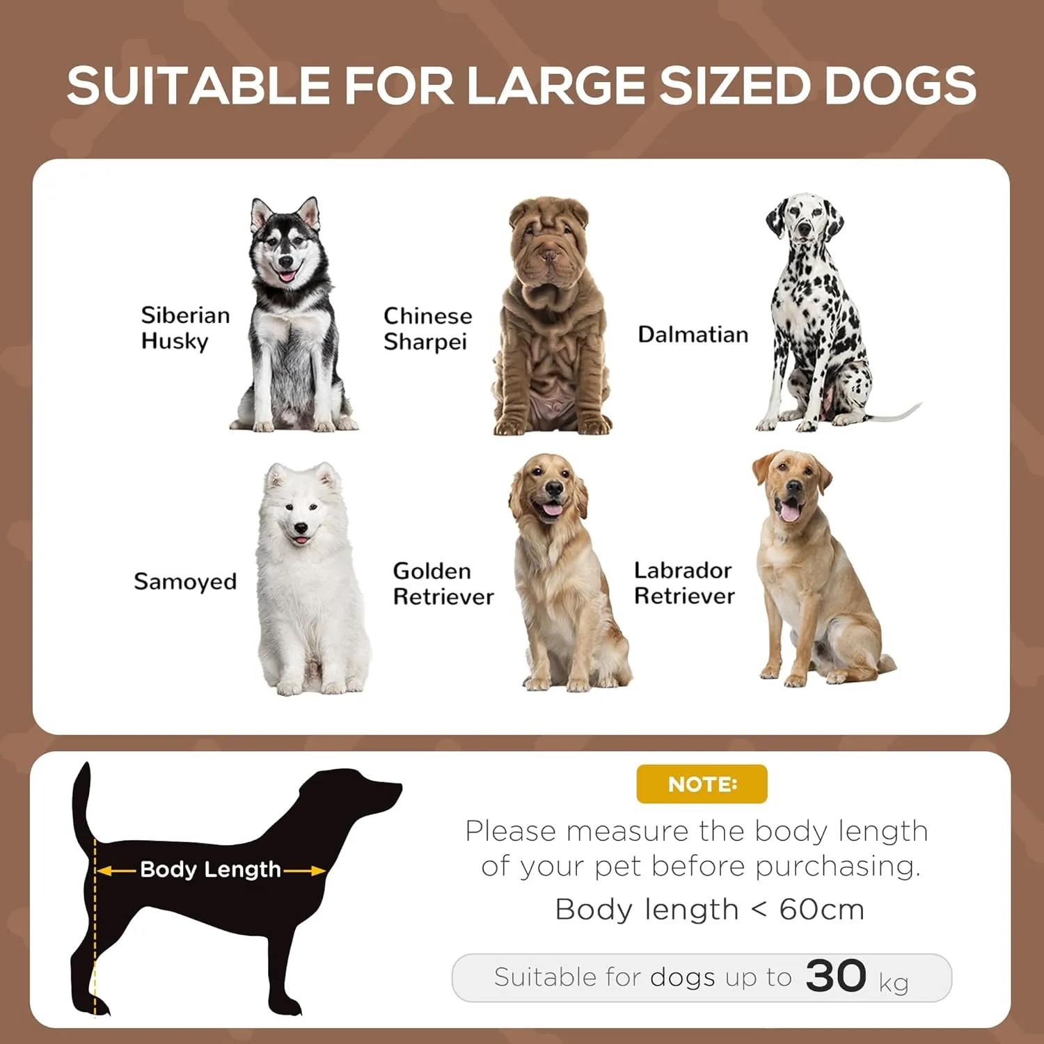 PawHut Elevated Dog Bed with Removable Canopy, Outdoor Dog Cot with UV Protection Canopy Shade, 36 inch Large Pet Bed for Camping, Coffee