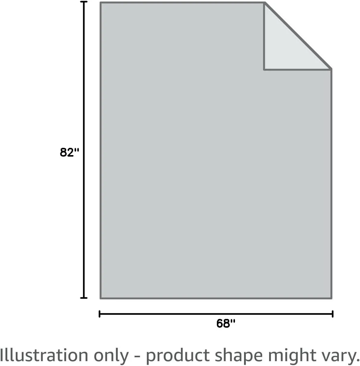 PetAmi Reversible Furniture Cover, Sofa Protector for Pet, Cat Bed, Washable Waterproof Blanket, Dog Cover for Couch Seat, 68x82 Gray