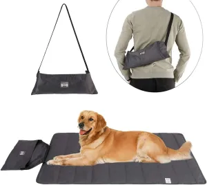 ROZKITCH Outdoor Pet Dog Pad 39"x28" Portable Reversible Waterproof Summer Sleeping Mat Reusable Machine Washable Easy to Clean&Carry Camping Travel Mat for Small Medium Large Dogs