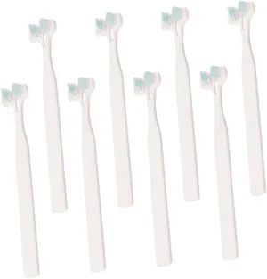 Toothbrushes for Pet Care for Small Pets Remover for Dogs Portable Cat Toothbrush Soft Bristles Ergonomic Handle