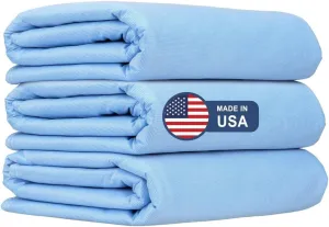 XL Washable Reusable Underpads 36"x54" Waterproof Absorbent Incontinence Bed Pad [3 Pack] Large Underpad with Heavy 4-Layer Protection for Beds Sofa and Mattress - Pads for Adults Seniors Kids & Pets